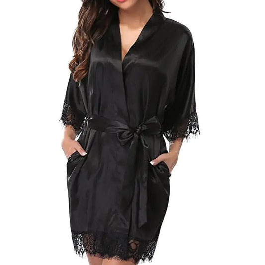 Robe en soie style kimono - Prestige SXM