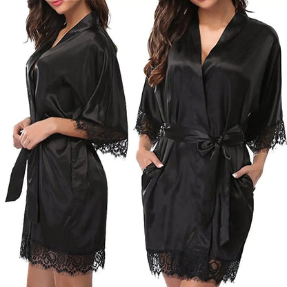 Robe en soie style kimono - Prestige SXM