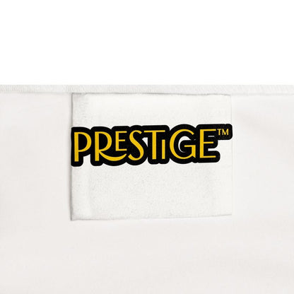 Robe portefeuille en Jersey Prestige™ Noir et Or Filament - Prestige SXM