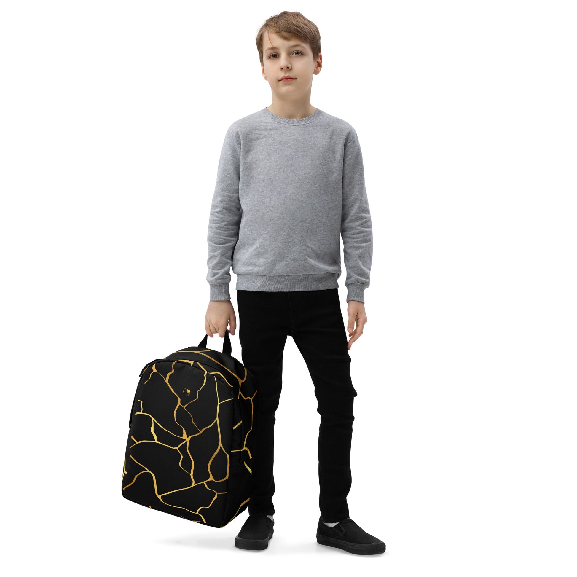 Sac à dos minimaliste Prestige™ Noir & Or - Prestige SXM