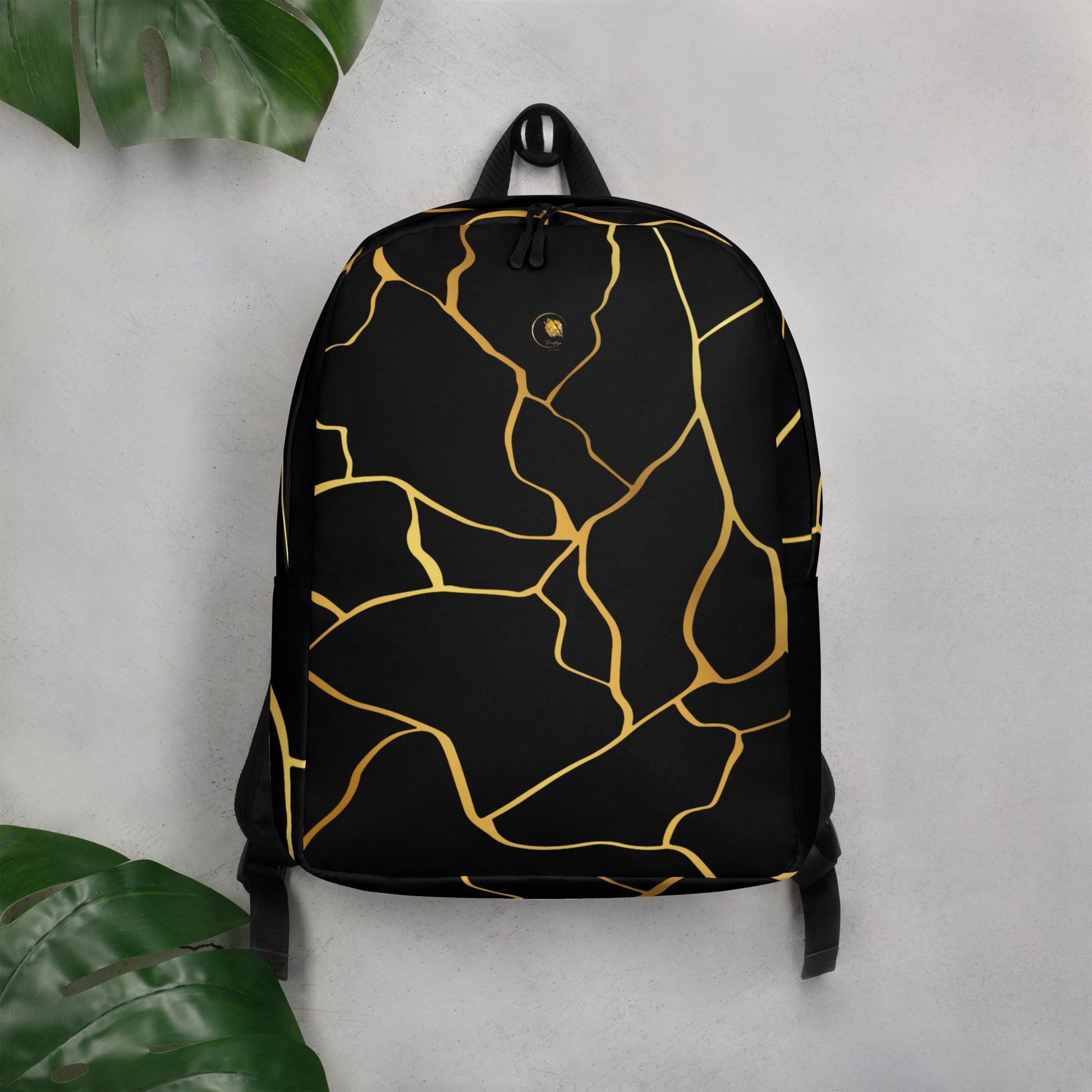Sac à dos minimaliste Prestige™ Noir & Or - Prestige SXM