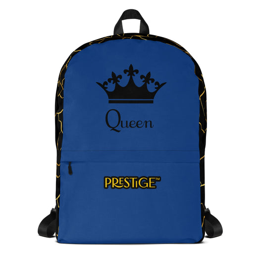 Sac à dos Prestige™ Noir et Navy Filament d'Or "QUEEN" - Prestige SXM