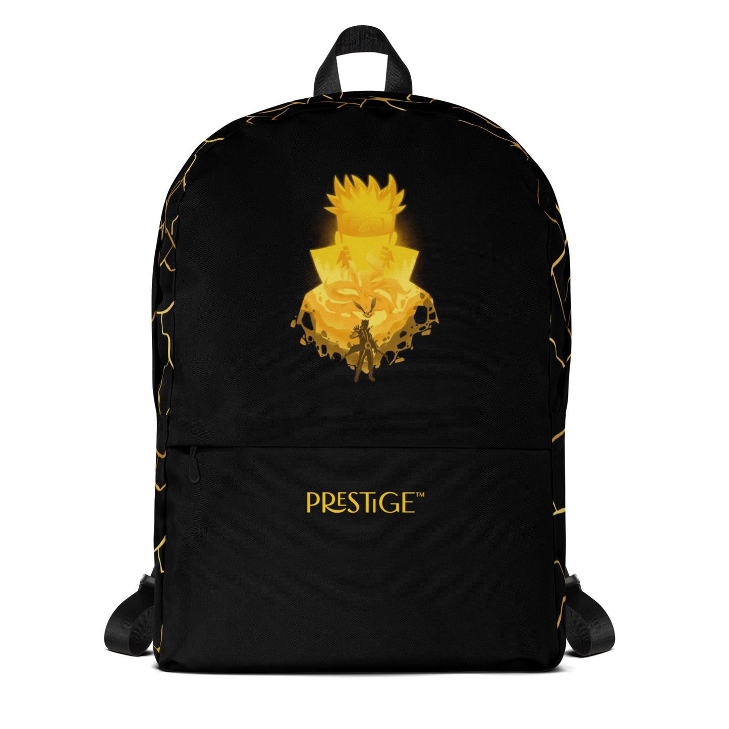 Sac à dos unisexe Prestige™ Noir et Or Filament "NARUTO" - Prestige SXM