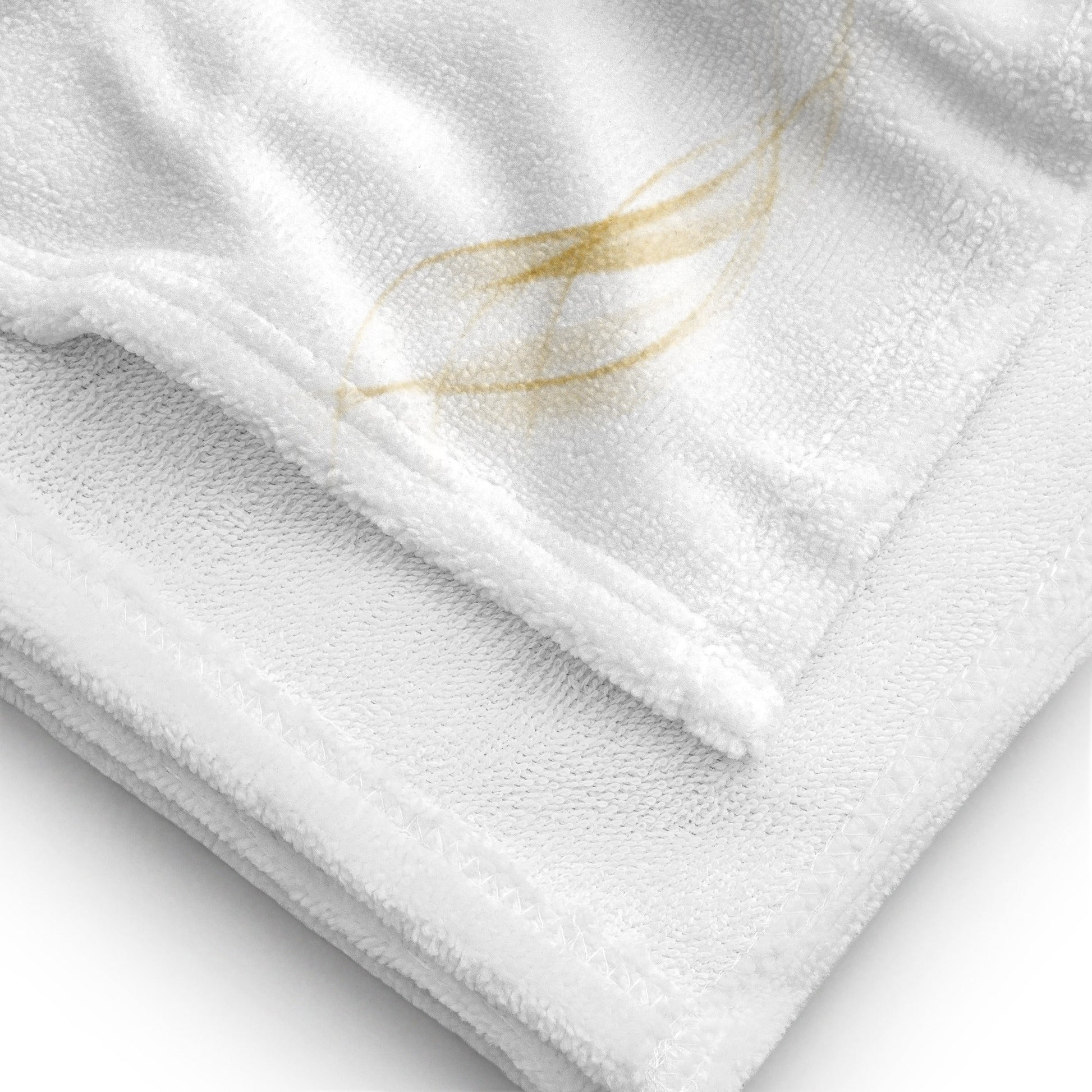 Serviette Prestige™ Blanc et Or - Prestige SXM