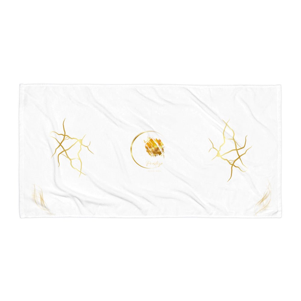 Serviette Prestige™ Blanc et Or - Prestige SXM