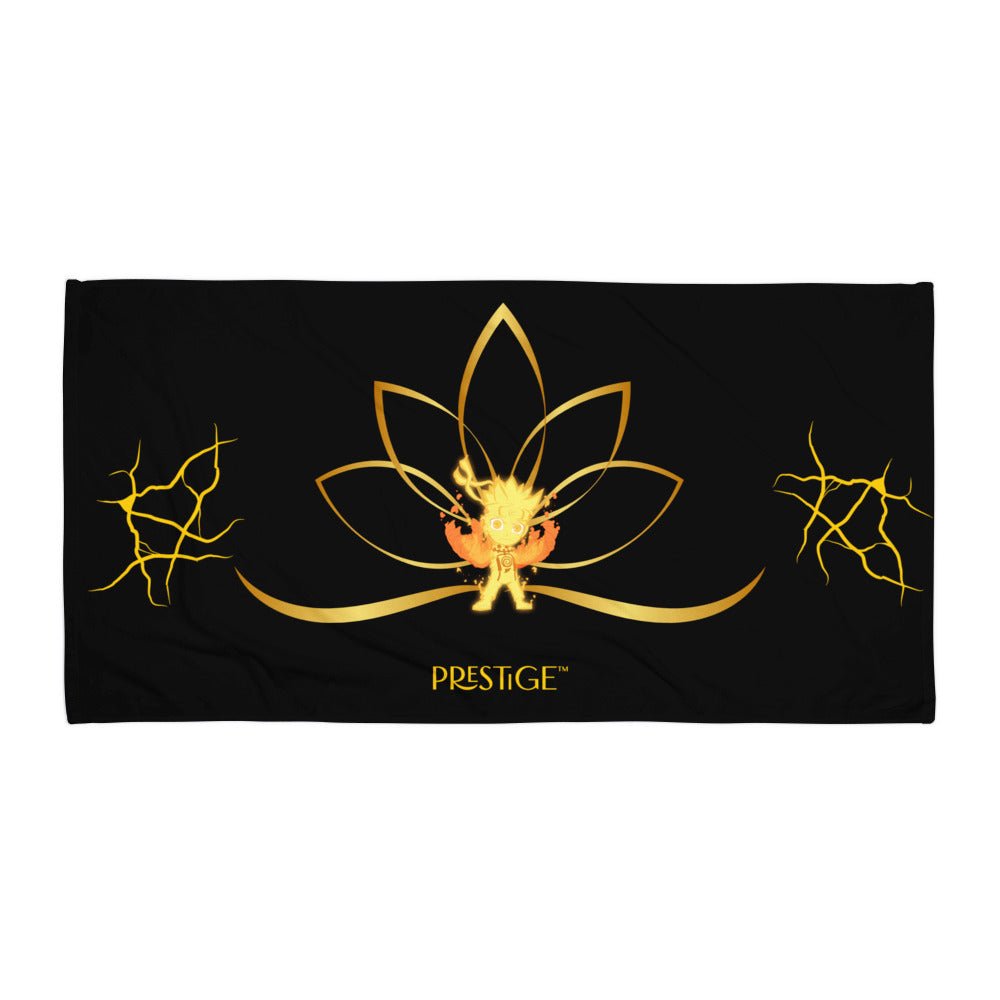 Serviette Prestige™ Lotus Noir et Or Naruto - Prestige SXM