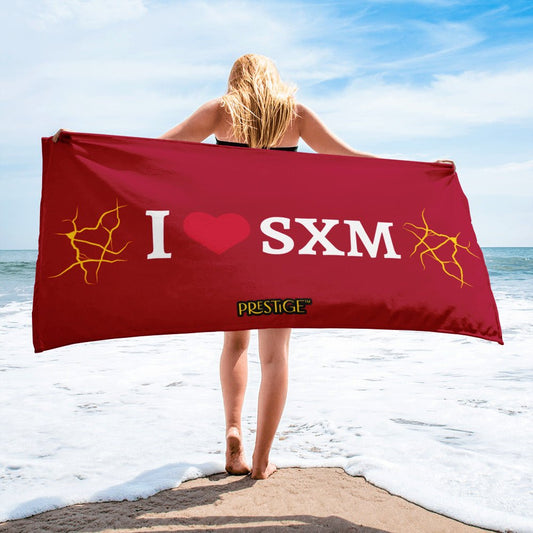 Serviette Prestige™ LOVE SXM Vin et Or - Prestige SXM