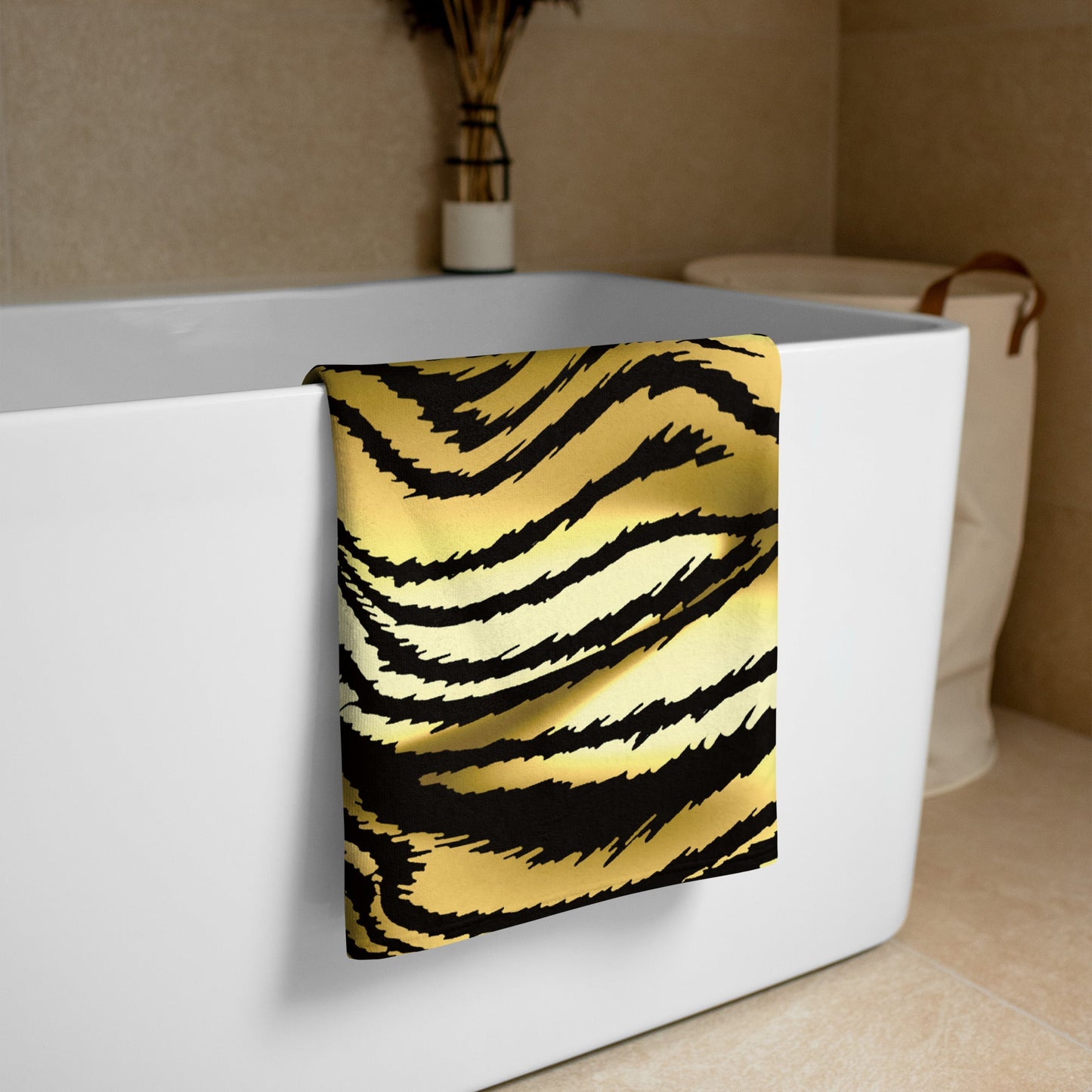 Serviette Prestige™ Tigre d'Or Gold Tiger Towel - Prestige SXM