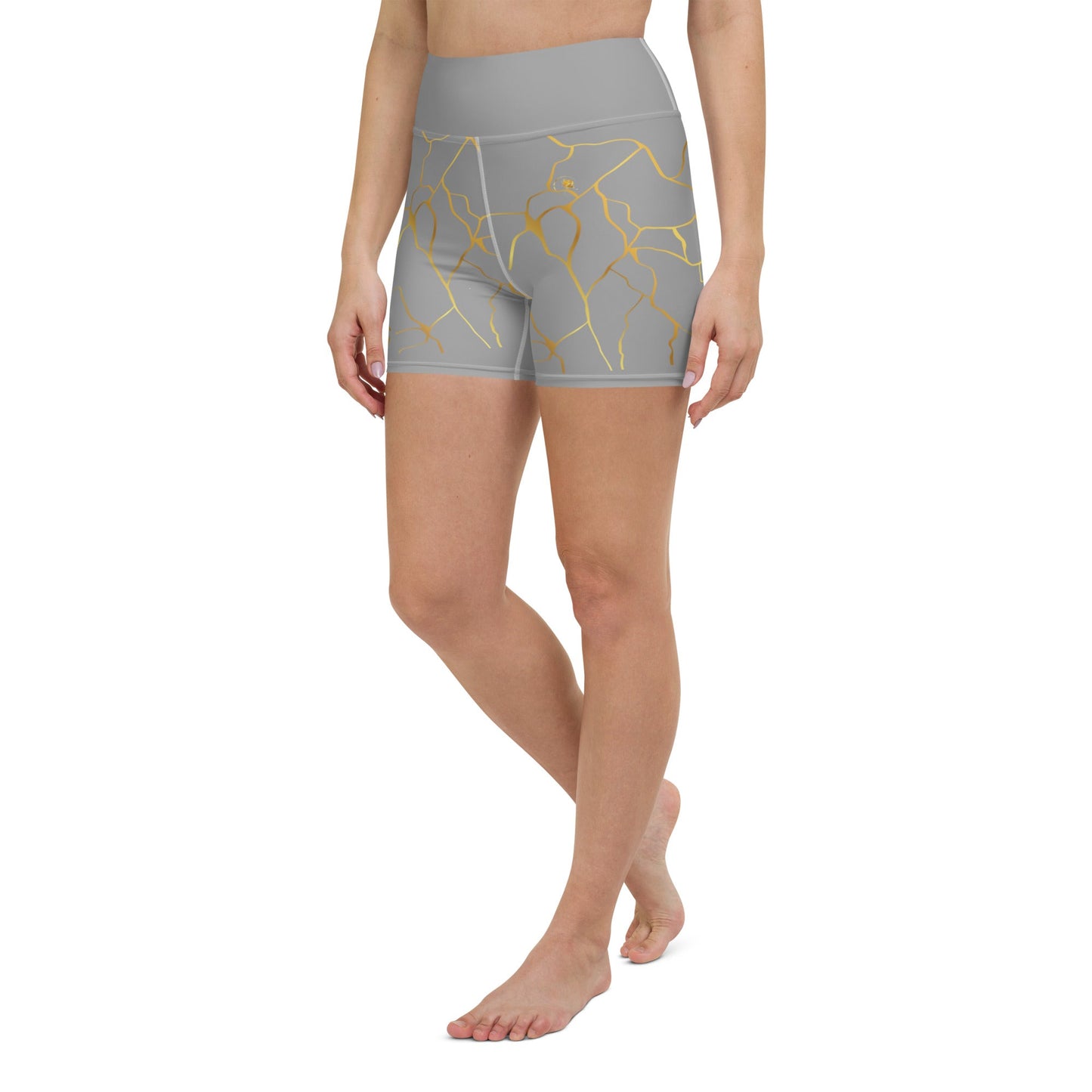 Short de Yoga Prestige™ Silver et Or Filament - Prestige SXM