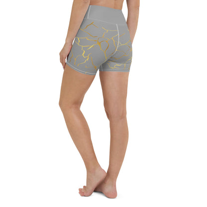 Short de Yoga Prestige™ Silver et Or Filament - Prestige SXM