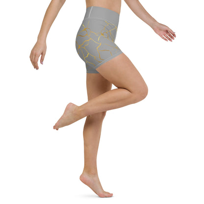 Short de Yoga Prestige™ Silver et Or Filament - Prestige SXM