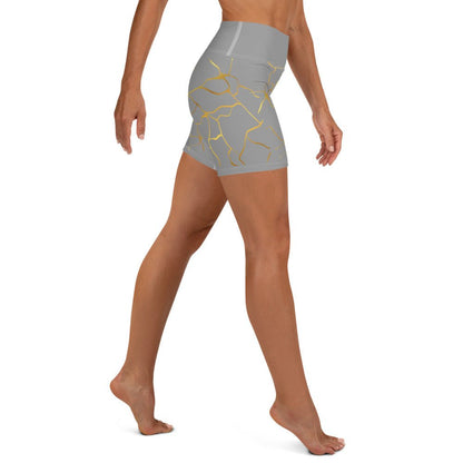 Short de Yoga Prestige™ Silver et Or Filament - Prestige SXM