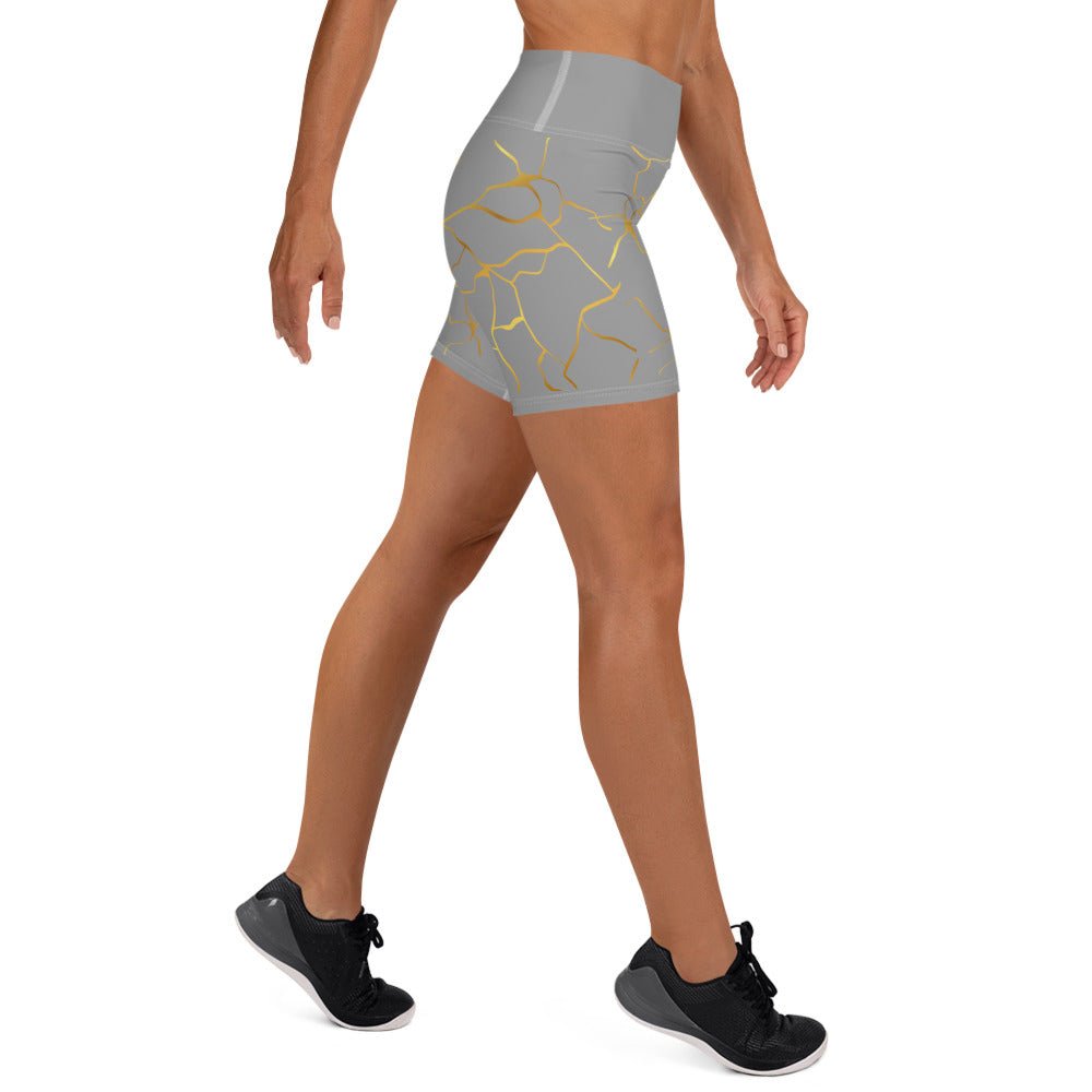 Short de Yoga Prestige™ Silver et Or Filament - Prestige SXM