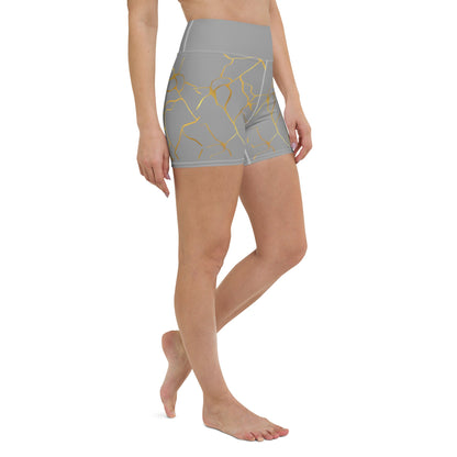 Short de Yoga Prestige™ Silver et Or Filament - Prestige SXM