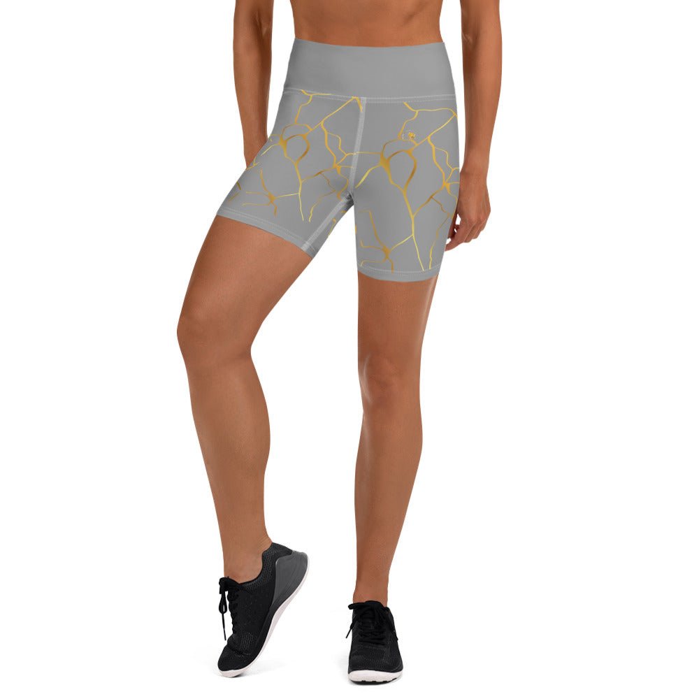 Short de Yoga Prestige™ Silver et Or Filament - Prestige SXM