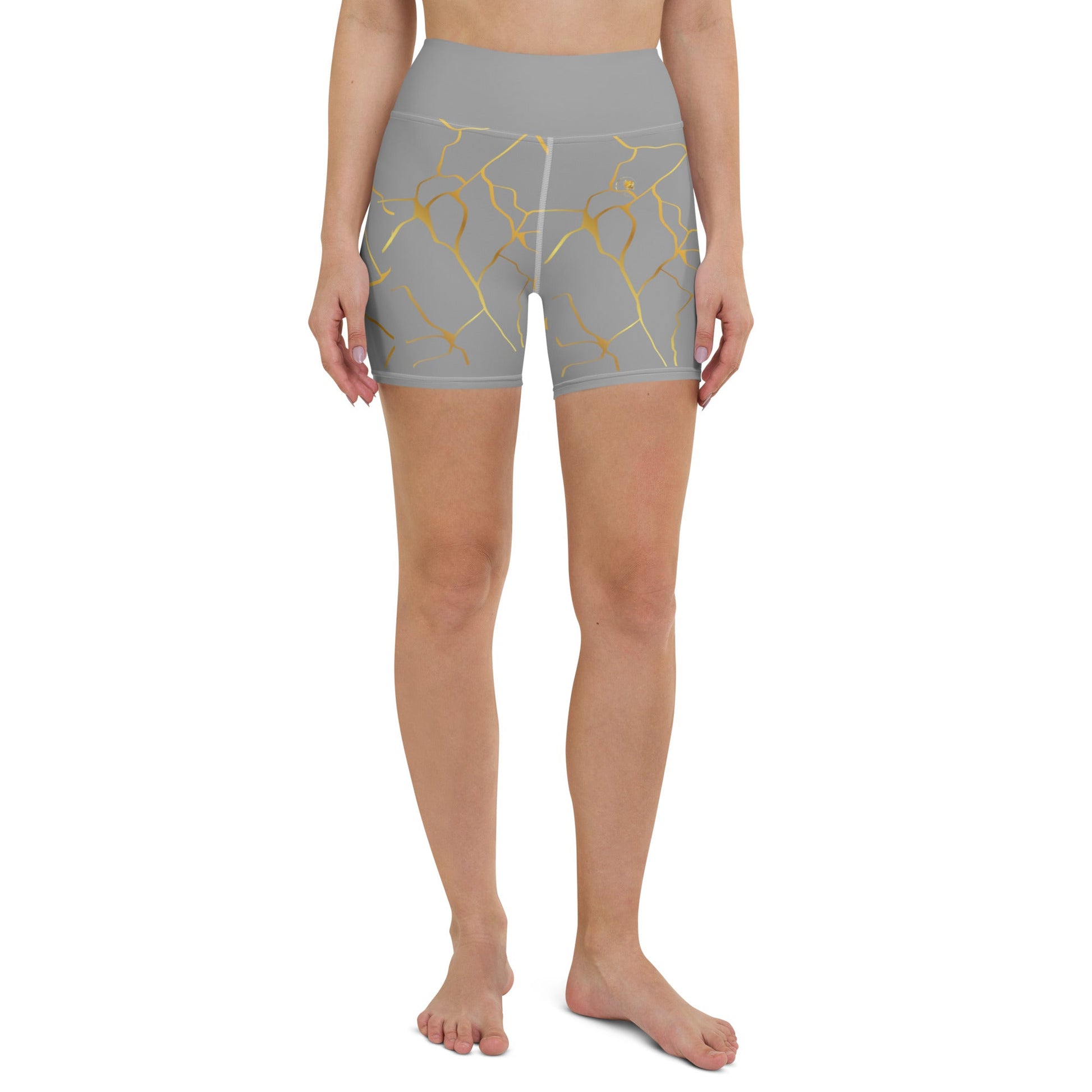 Short de Yoga Prestige™ Silver et Or Filament - Prestige SXM