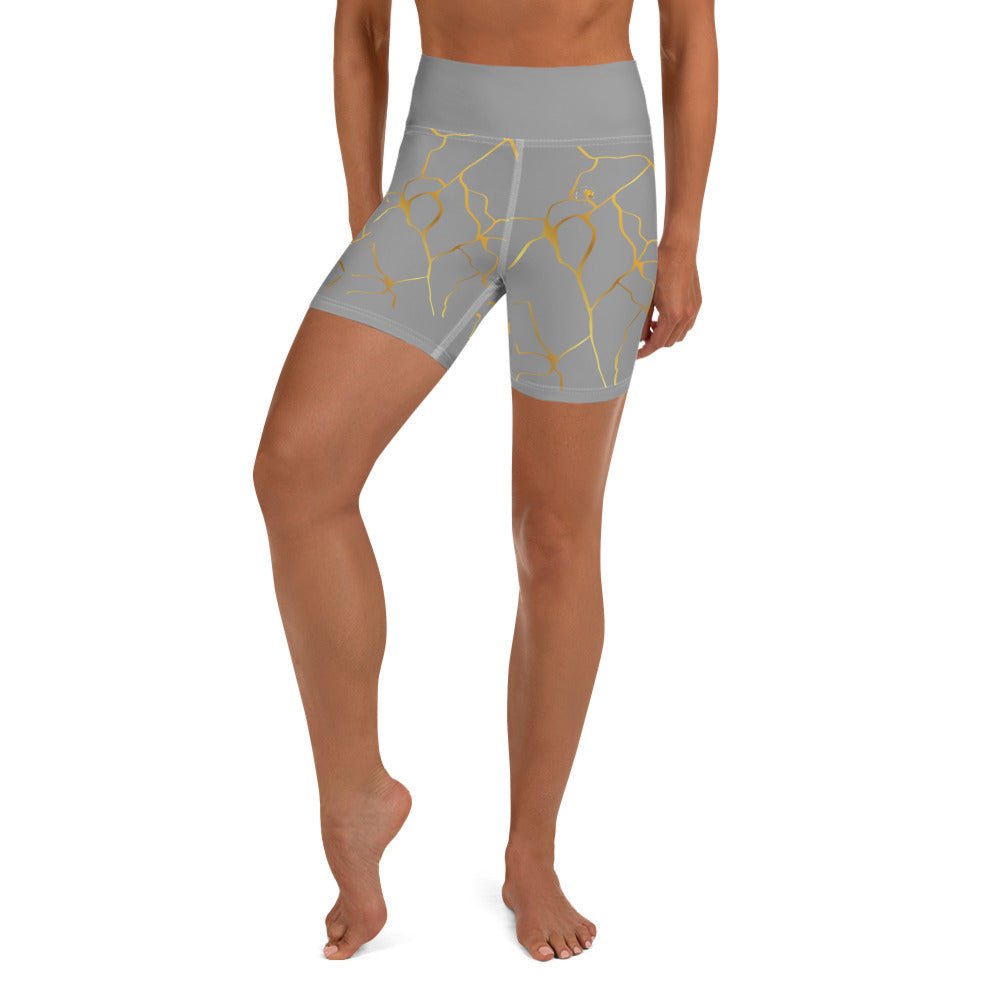 Short de Yoga Prestige™ Silver et Or Filament - Prestige SXM