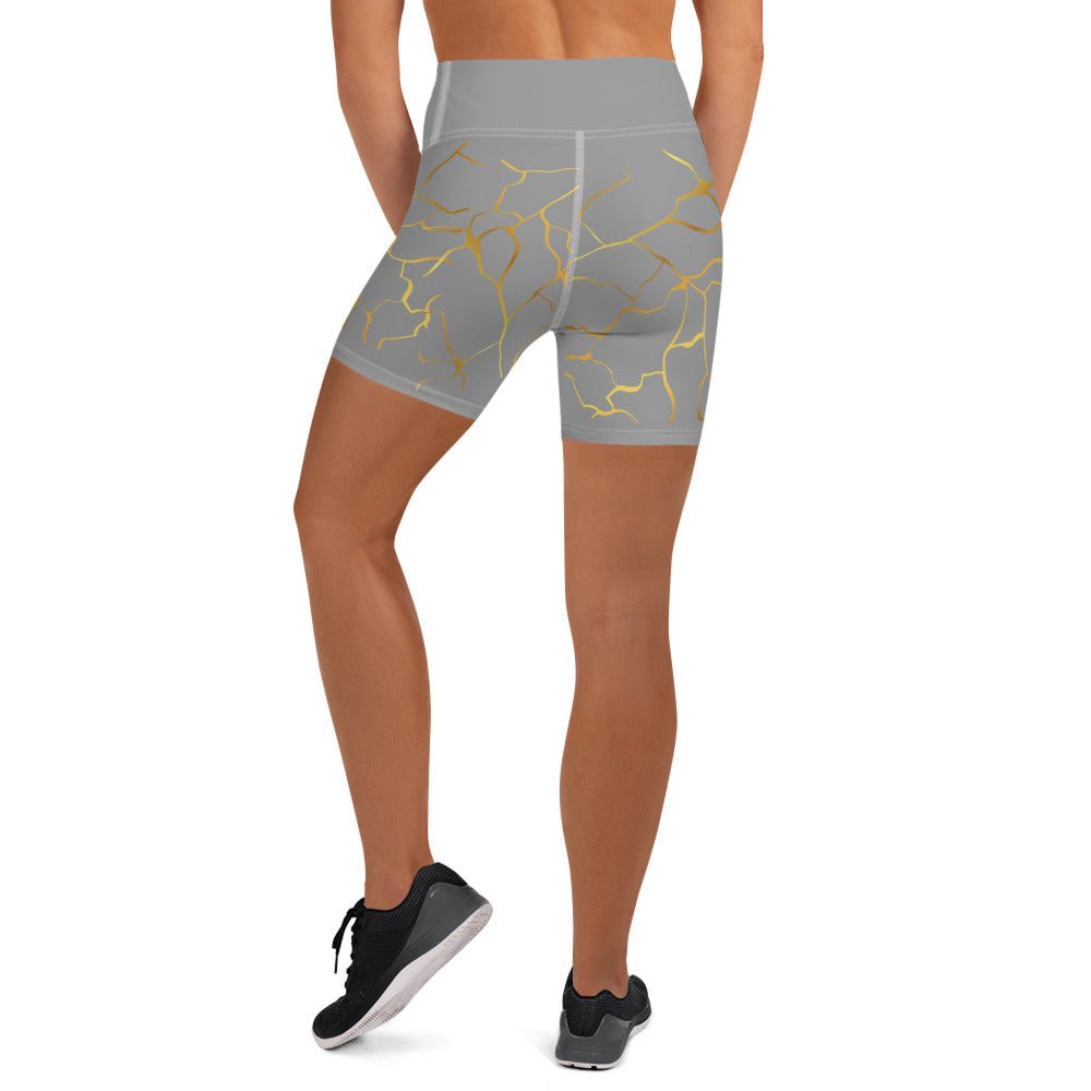 Short de Yoga Prestige™ Silver et Or Filament - Prestige SXM