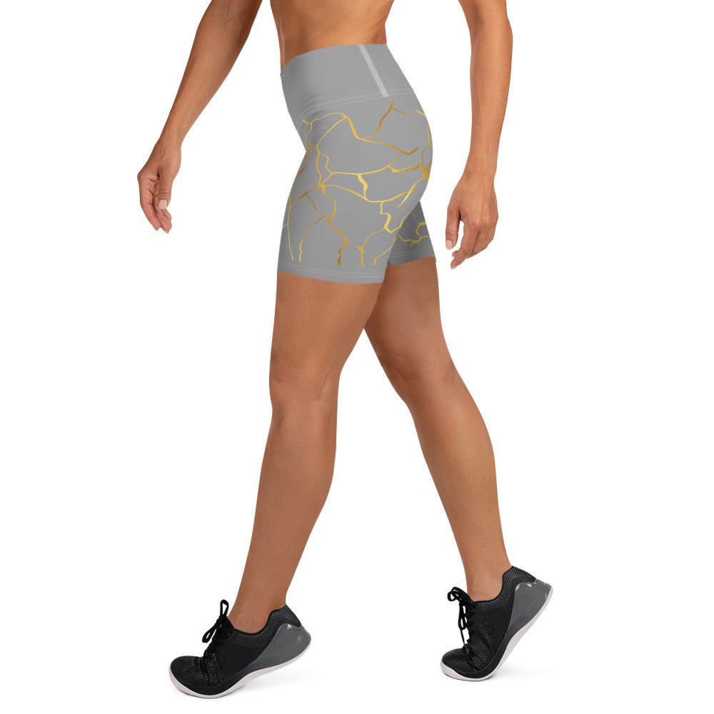 Short de Yoga Prestige™ Silver et Or Filament - Prestige SXM