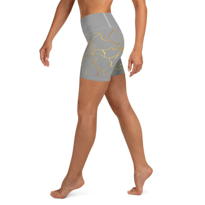 Short de Yoga Prestige™ Silver et Or Filament - Prestige SXM