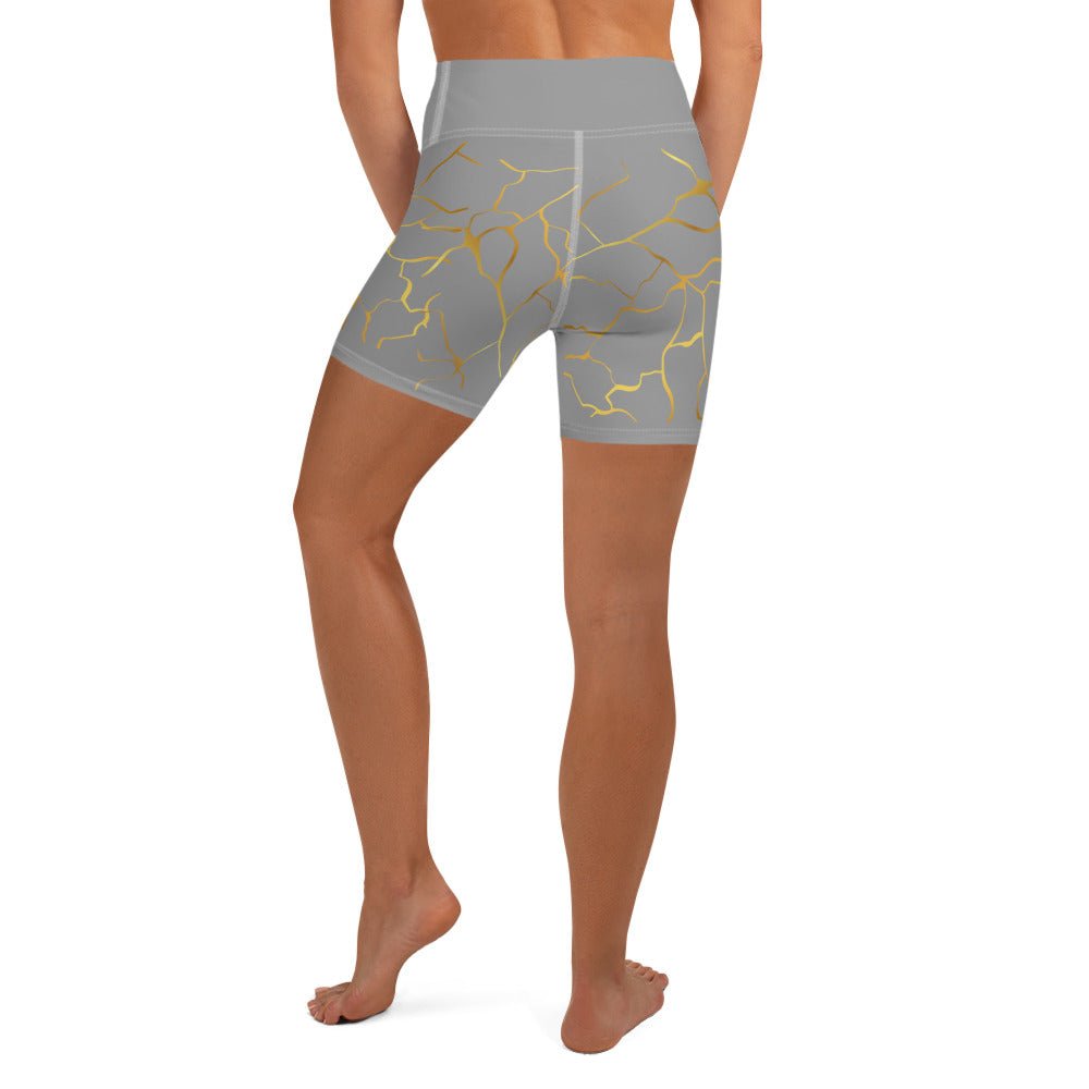 Short de Yoga Prestige™ Silver et Or Filament - Prestige SXM