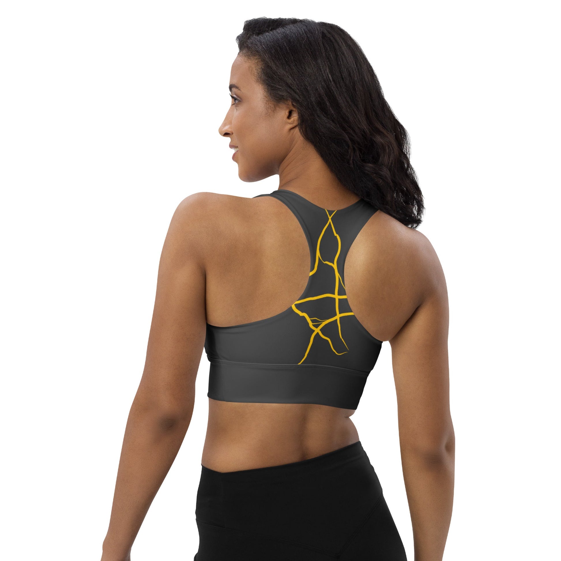 Soutien - gorge de sport longiligne Prestige™ "NEXT GEN" Eclipse et Or - Prestige SXM