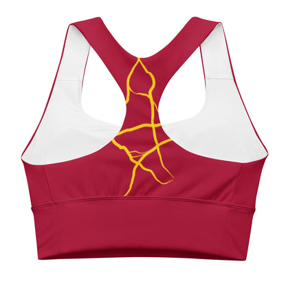 Soutien - gorge de sport longiligne Prestige™ "NEXT GEN" Vin et Or - Prestige SXM