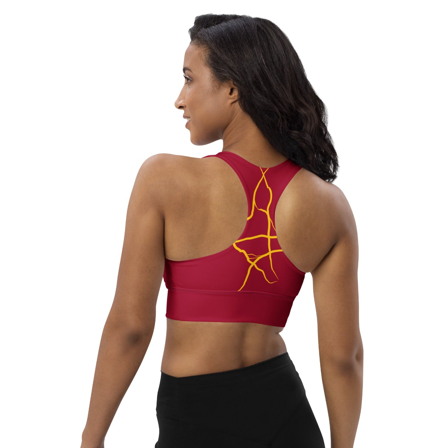 Soutien - gorge de sport longiligne Prestige™ "NEXT GEN" Vin et Or - Prestige SXM