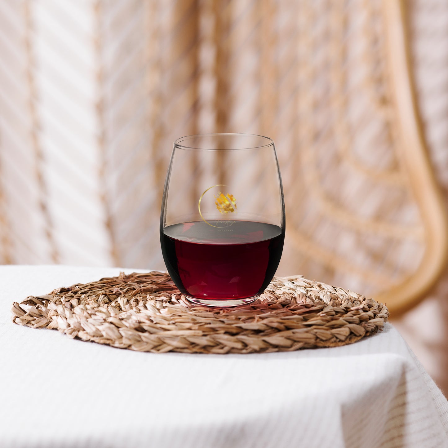 Prestige™ stemless wine glass