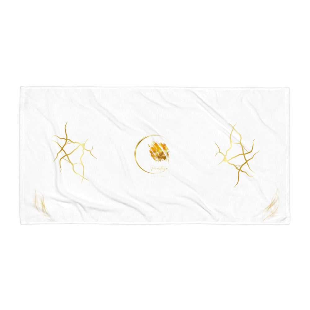 Prestige™ White and Gold Napkin