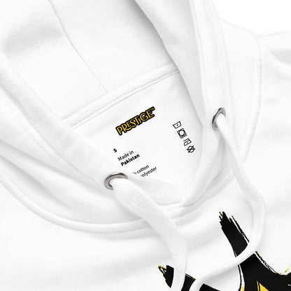 Sweat à Capuche Unisexe Prestige™ Blanc "I WAS BORN TO DO THIS" - Prestige SXM