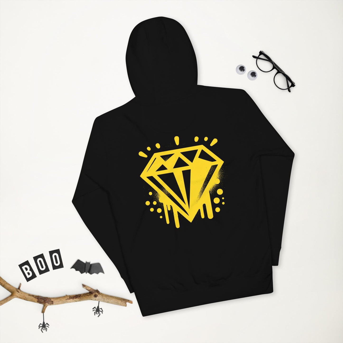 Sweat à Capuche Unisexe Prestige™ Noir "I WAS BORN TO DO THIS" - Prestige SXM