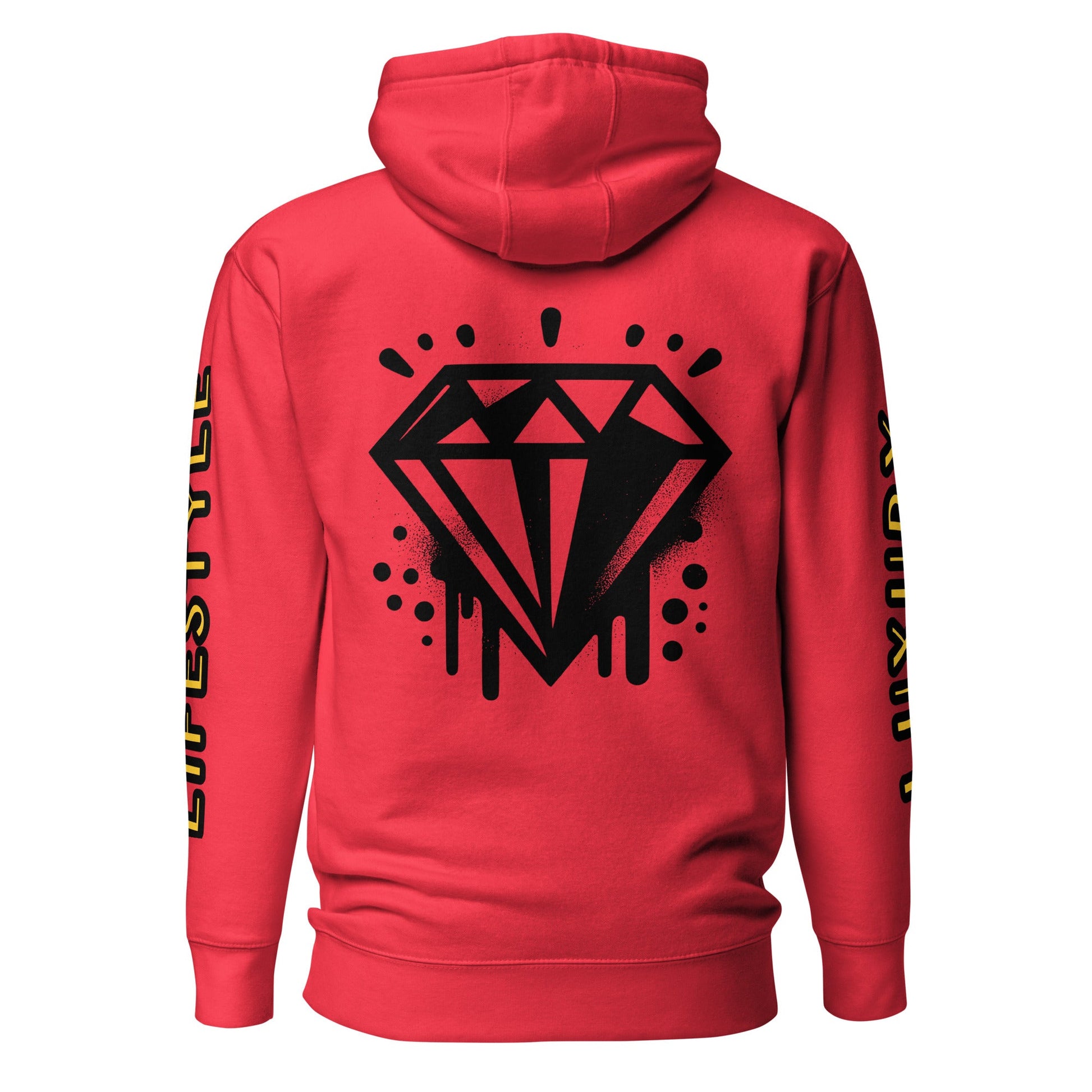 Sweat à Capuche Unisexe Prestige™ Rouge "I WAS BORN TO DO THIS" - Prestige SXM