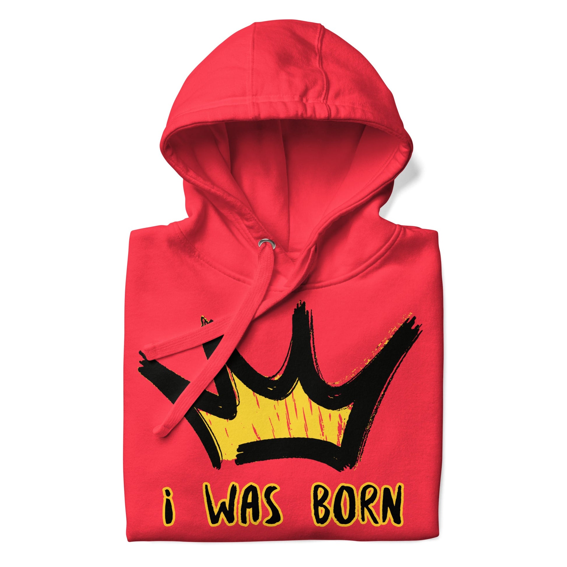 Sweat à Capuche Unisexe Prestige™ Rouge "I WAS BORN TO DO THIS" - Prestige SXM