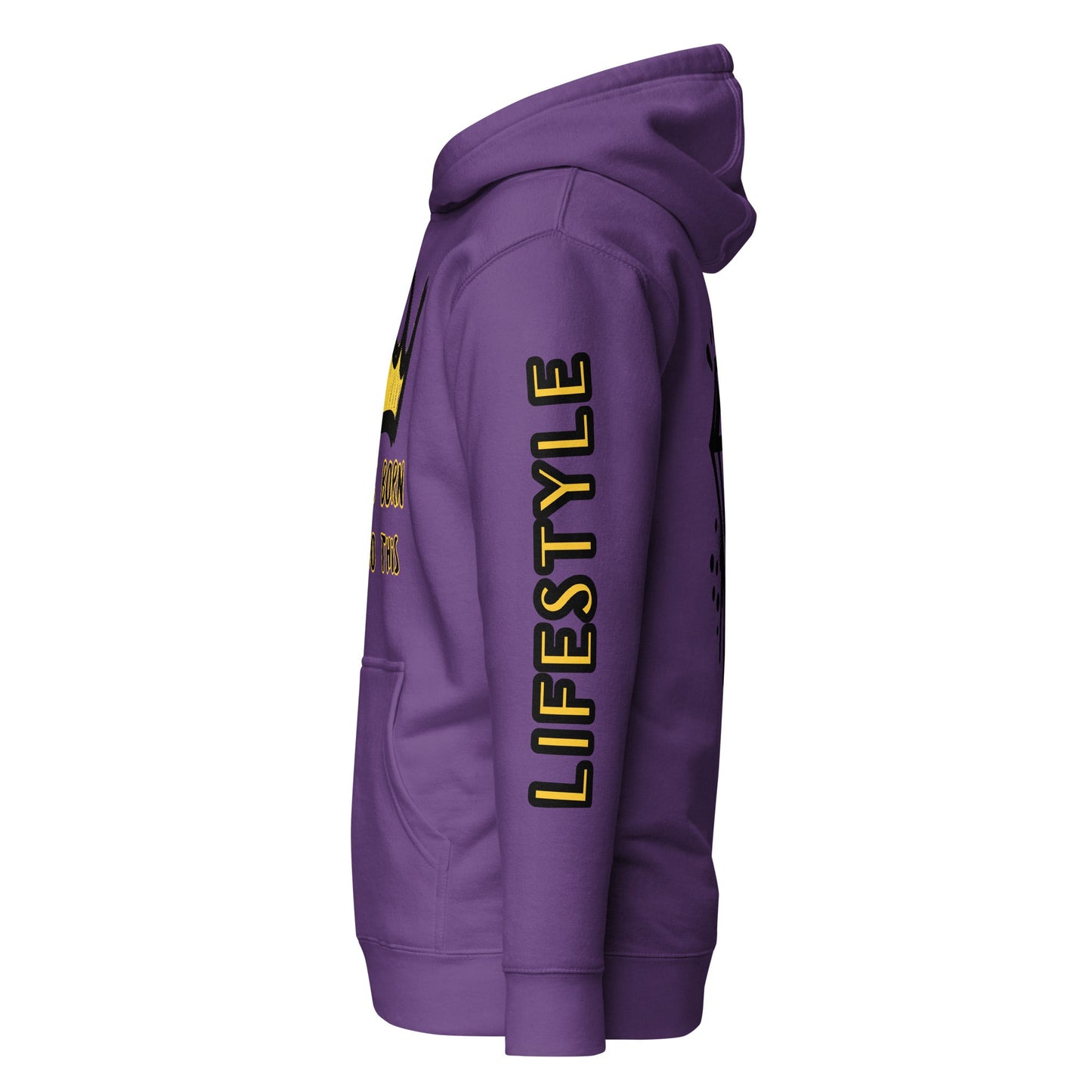 Sweat à Capuche Unisexe Prestige™ Violet "I WAS BORN TO DO THIS" - Prestige SXM