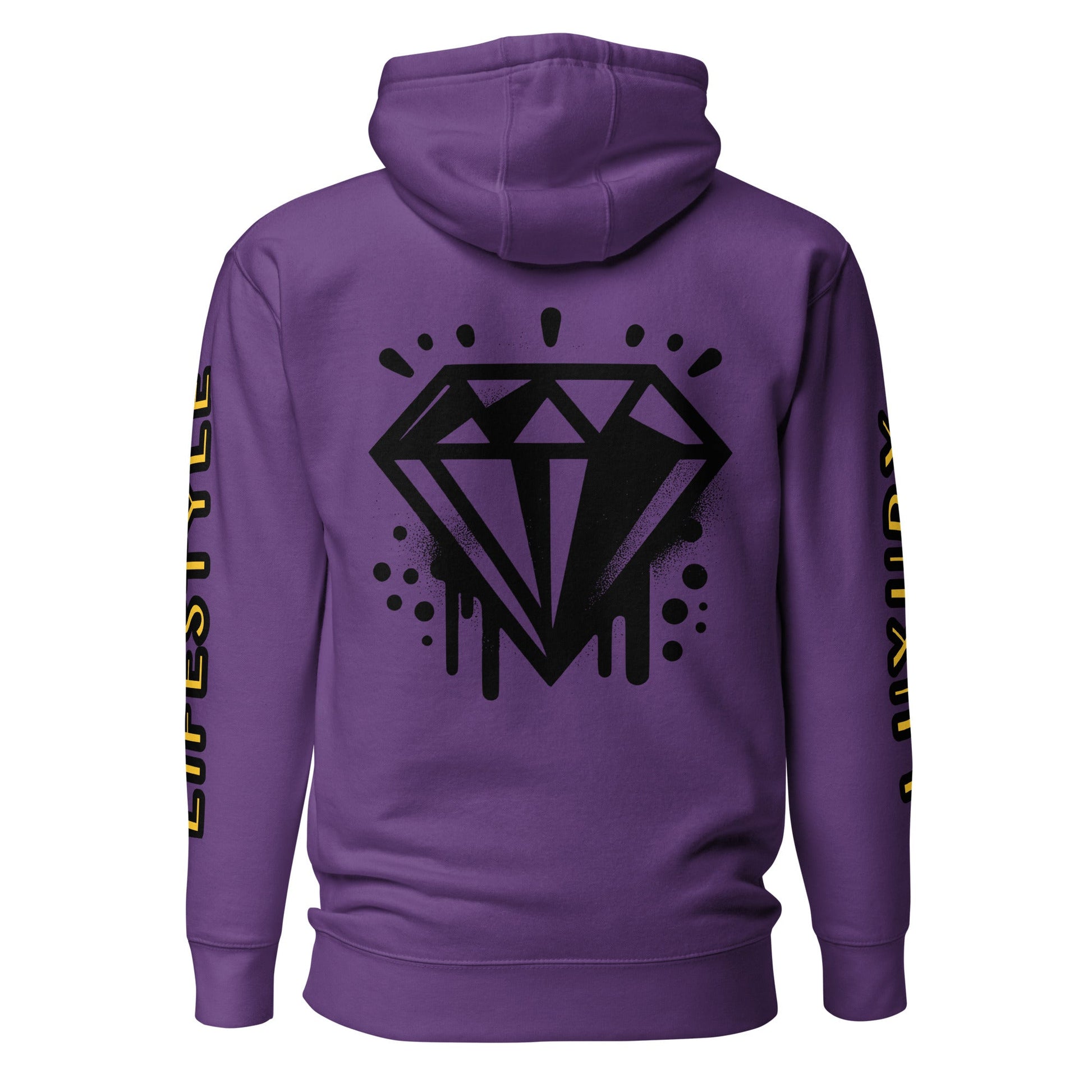 Sweat à Capuche Unisexe Prestige™ Violet "I WAS BORN TO DO THIS" - Prestige SXM