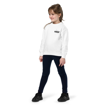 Sweat classique enfant Unisexe en Gildan 18000B Prestige™ Noir et Blanc NEW STYLE - Prestige SXM