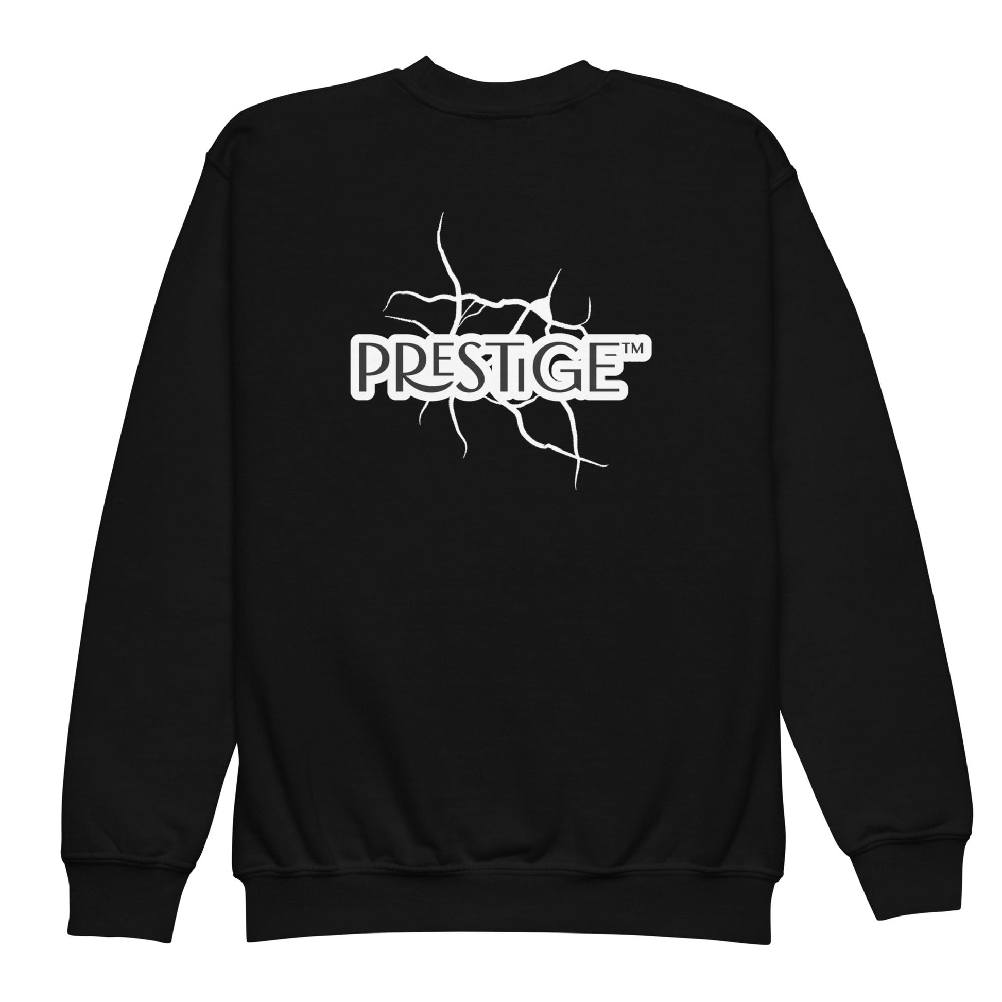 Sweat classique enfant Unisexe en Gildan 18000B Prestige™ Noir et Blanc NEW STYLE - Prestige SXM