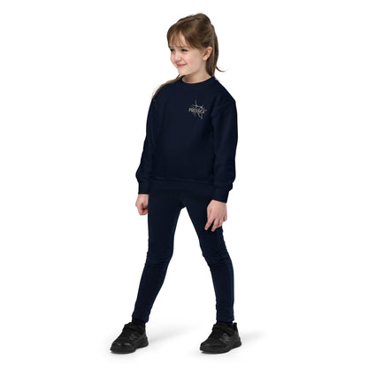 Sweat classique enfant Unisexe en Gildan 18000B Prestige™ Noir et Blanc NEW STYLE - Prestige SXM