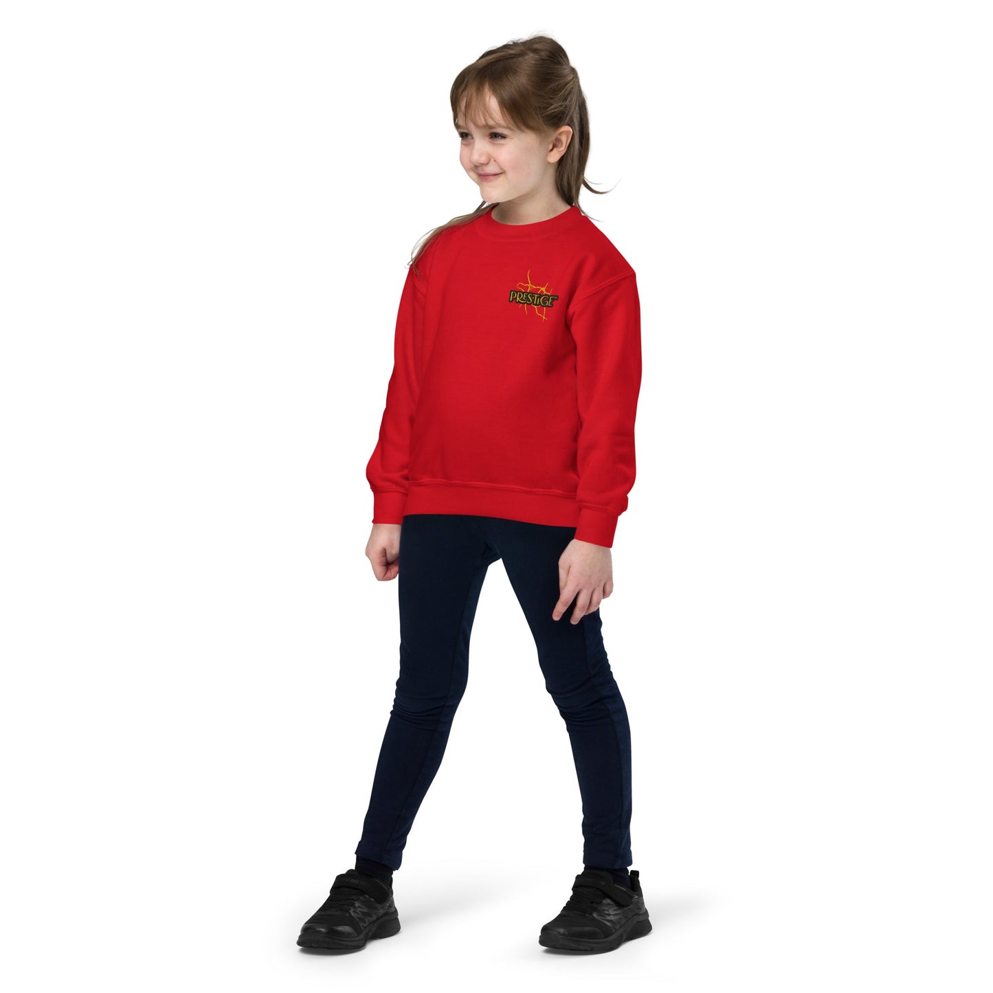 Sweat classique enfant Unisexe en Gildan 18000B Prestige™ Noir et Or NEW STYLE - Prestige SXM