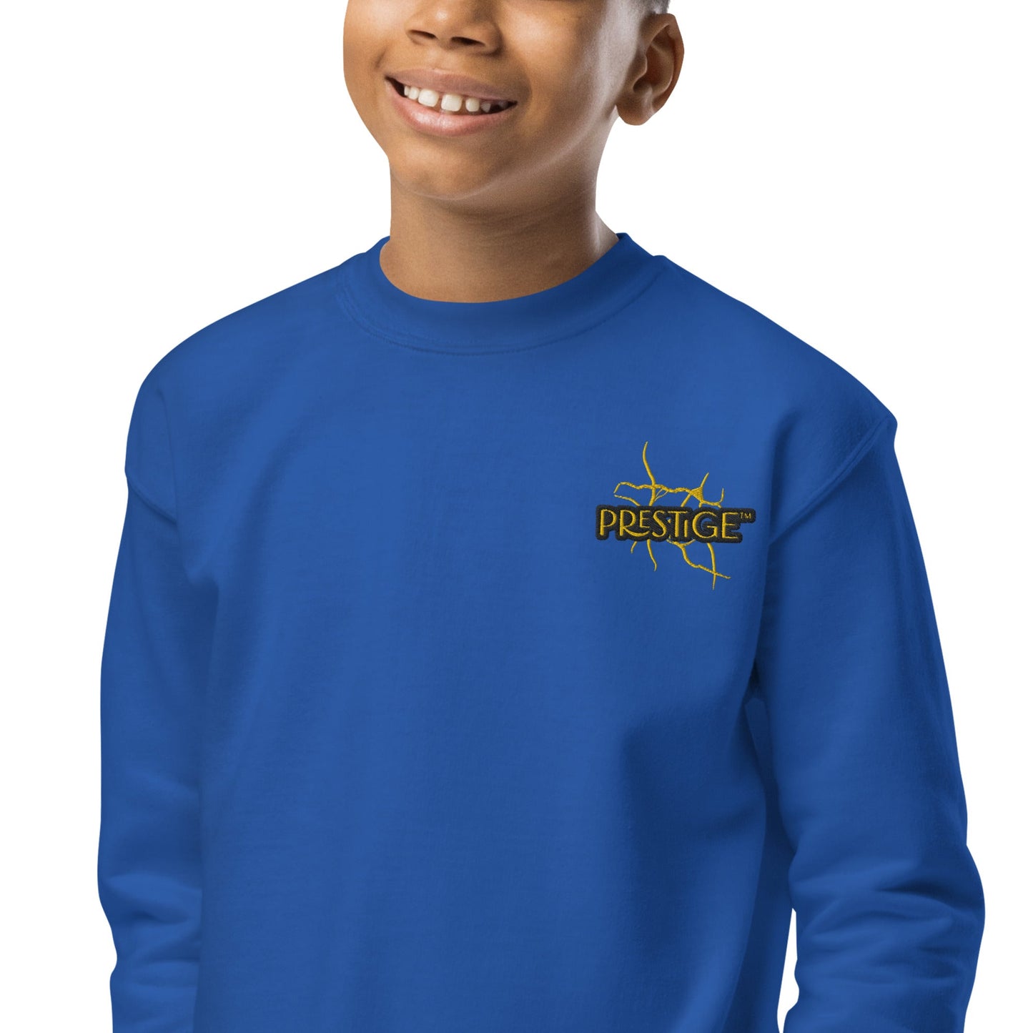 Sweat classique enfant Unisexe en Gildan 18000B Prestige™ Noir et Or NEW STYLE - Prestige SXM