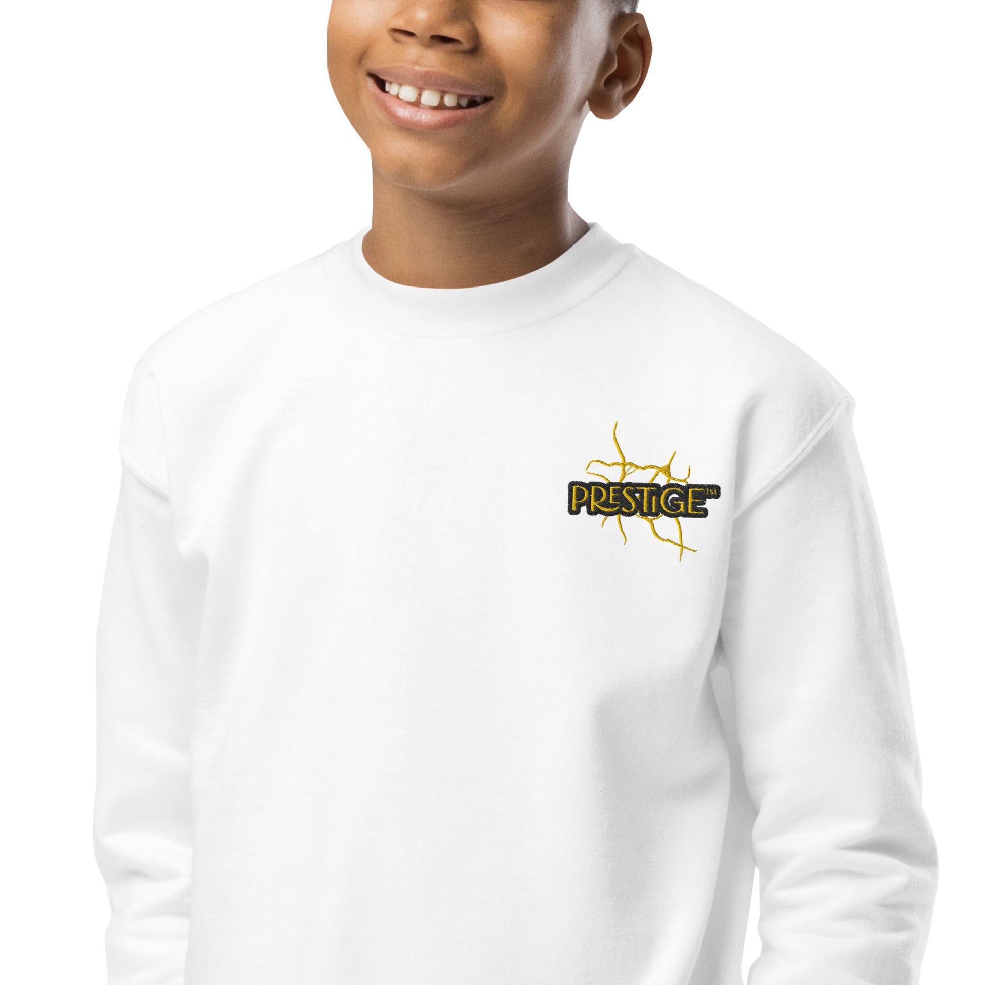 Sweat classique enfant Unisexe en Gildan 18000B Prestige™ Noir et Or NEW STYLE - Prestige SXM