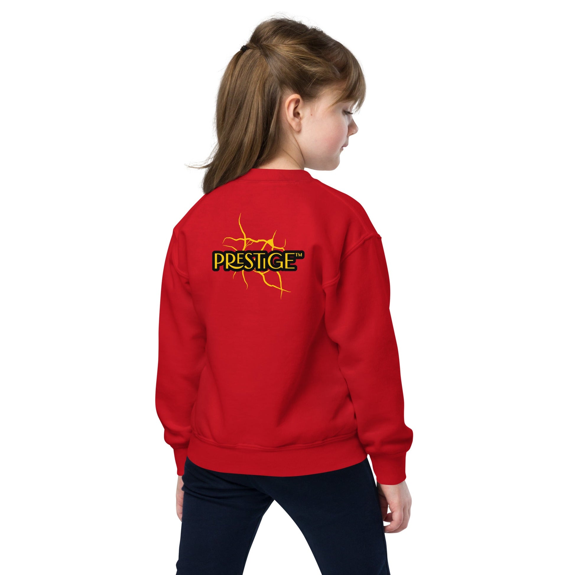 Sweat classique enfant Unisexe en Gildan 18000B Prestige™ Noir et Or NEW STYLE - Prestige SXM