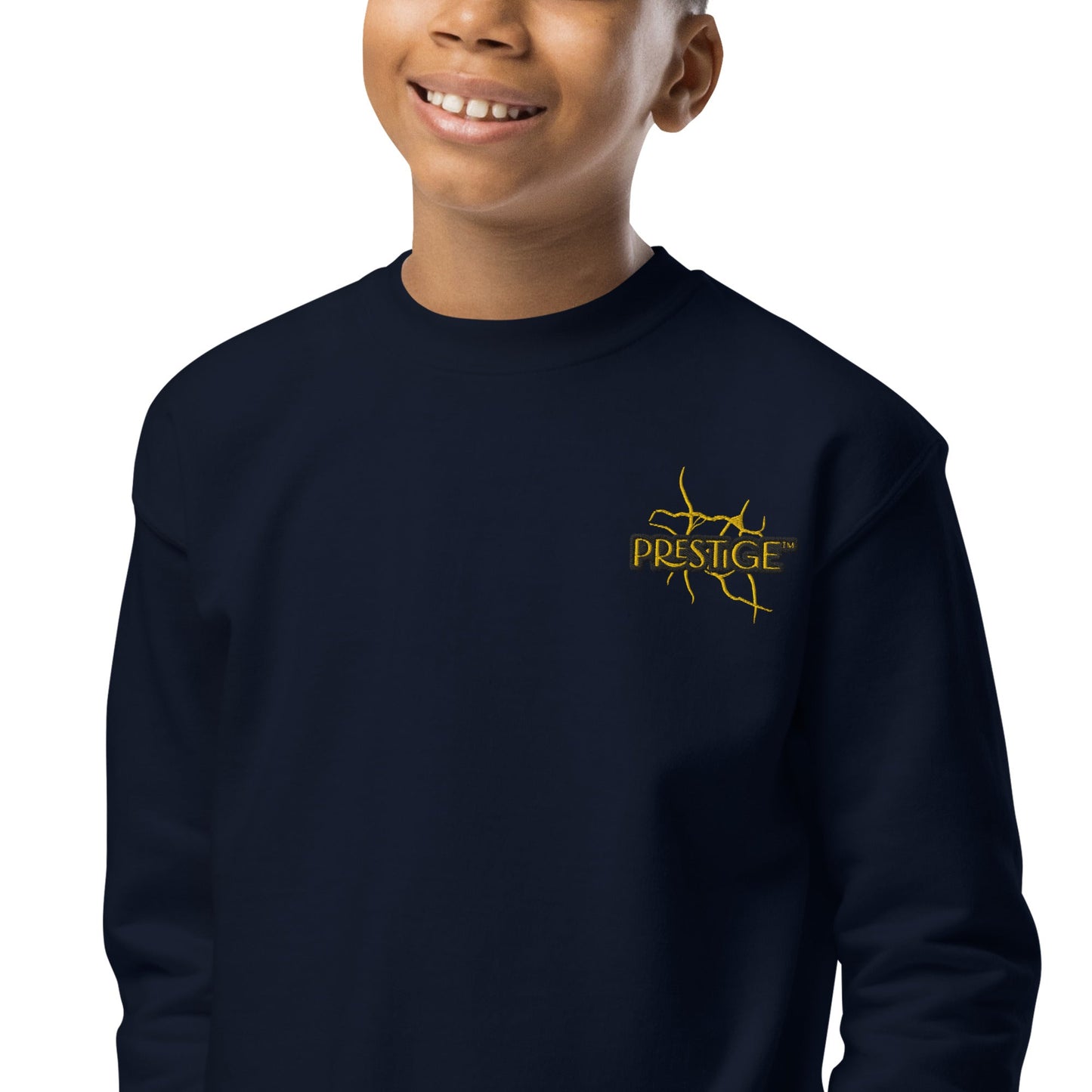 Sweat classique enfant Unisexe en Gildan 18000B Prestige™ Noir et Or NEW STYLE - Prestige SXM