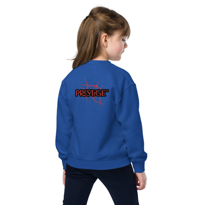 Sweat classique enfant Unisexe en Gildan 18000B Prestige™ Noir et Rouge NEW STYLE - Prestige SXM