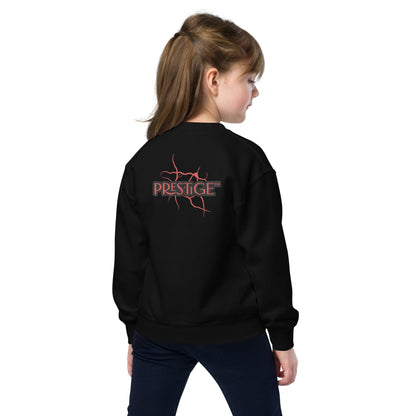 Sweat classique enfant Unisexe en Gildan 18000B Prestige™ Noir et Rouge NEW STYLE - Prestige SXM