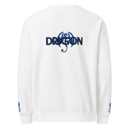 Sweat col rond unisexe Prestige™ Navy & Noir "DRAGON" - Prestige SXM