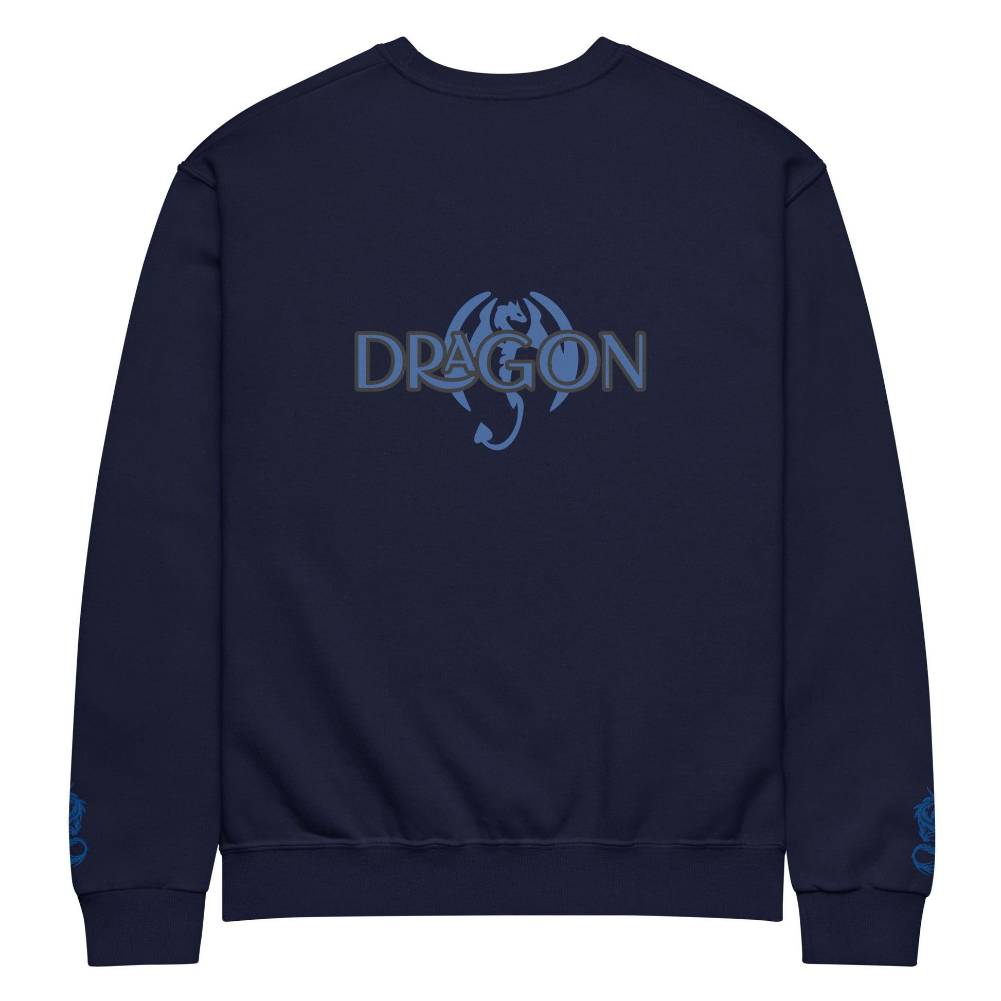 Sweat col rond unisexe Prestige™ Navy & Noir "DRAGON" - Prestige SXM