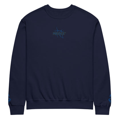 Sweat col rond unisexe Prestige™ Navy & Noir "DRAGON" - Prestige SXM