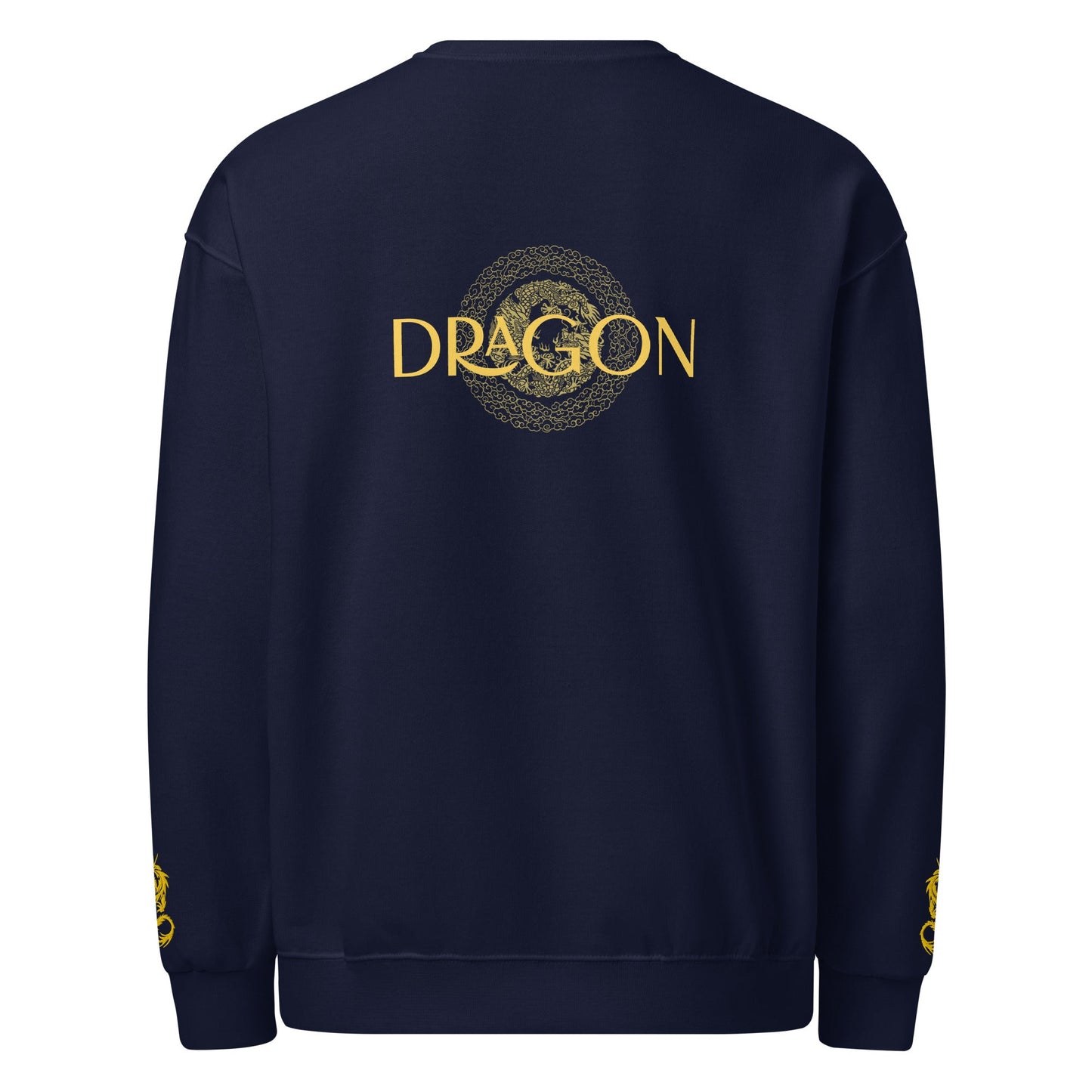 Sweat col rond unisexe Prestige™ Noir & Or "DRAGON" - Prestige SXM